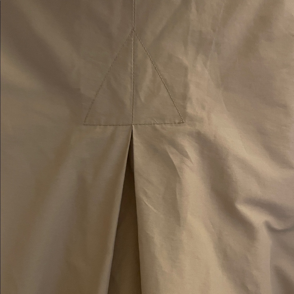 Frankie Shop Beige Hooded Button Front Oversized Parka - Picture 7 of 16